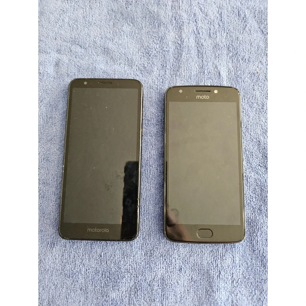 Two Motorola Phones. Parts Only. No Chagers.
